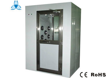 खरीदें Outside Spray Coating Inside Stainless Steel Air Shower For 1-2 Person online manufacture