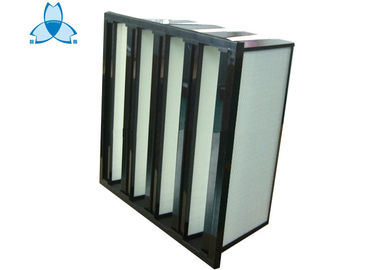 खरीदें Second Stage V Bank Fiberglass Air Filters Air Ventilation System 592x490x292 online manufacture