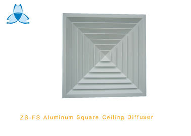 खरीदें Lattice Ventilation Square Commercial Air Diffusers , Air Diffusers For Drop Ceilings online manufacture
