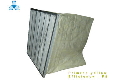 खरीदें Primrose Yellow Class F8 Pocket Air Filter Air Conditioning Secondary online manufacture