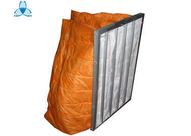 खरीदें Medium Efficiency F6 Pocket Air Filter Hvac Duct Cleaning , Low Initial Pressure Drop online manufacture