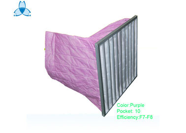 खरीदें Anti - Static Pocket Air Filter Initial Resistance 110 For Dust Collection online manufacture