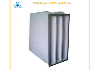 खरीदें Air Handling Unit AHU System Bag Air Filters With High Dust Capacity , 5 Pockets online manufacture