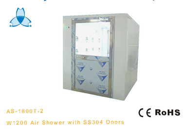 खरीदें Industrial 4 Person Air Shower System Single Leaf Large Door , 22-25m/s Wind Speed online manufacture