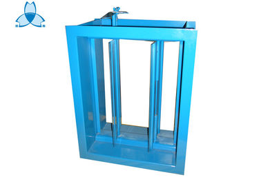 खरीदें Rectangle Air Volume Control Damper With Powder Colled Rolled Steel Material online manufacture