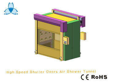 खरीदें High Speed PLC Control Air Jet Shower Tunnel 4000W Blow Power For Robot Line online manufacture