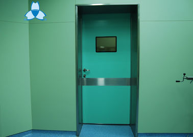 खरीदें Manual Swing Hospital Air Filter , Single Leaf Hospital Room Door With Viewing Window online manufacture