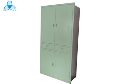 खरीदें Two Drawer Hospital Medicine Cabinet Thin - Rimmed Without Half Glass Door online manufacture