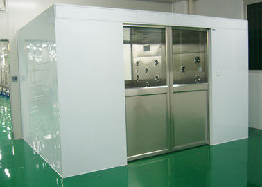खरीदें Industry Cleanroom Air Shower System Tunnel With Width 1800 Automatic Sliding Doors online manufacture