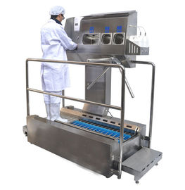 खरीदें 680W Shoe Cleaning Machine , Water Fuel Hand Wash Machine For Food Workshop online manufacture