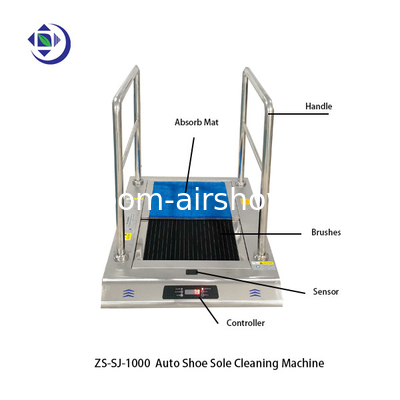 खरीदें ऑटो शू सोल क्लीनर स्वच्छ कक्ष और स्वच्छता क्षेत्र SS304 20W online manufacture