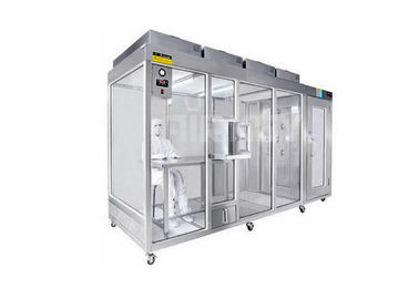 खरीदें Acrylic Hardwall Modular Clean Room / Clean Booth With AIr Shower And Pass Box online manufacture