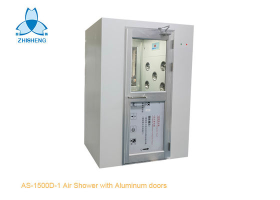 खरीदें एल्यूमीनियम स्विंग दरवाजे के साथ एकल व्यक्ति Cleanroom एयर शावर online manufacture