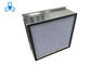 Professional Deep Pleated H13 Hepa Air Filter 0.3 Um Paper Foil For Clean Room